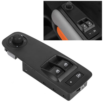 Window Switch, Electric Power Master Window Control Switch 735487419/6490.X9 for Citroen for Peugeot for Fiat for Vauxhall