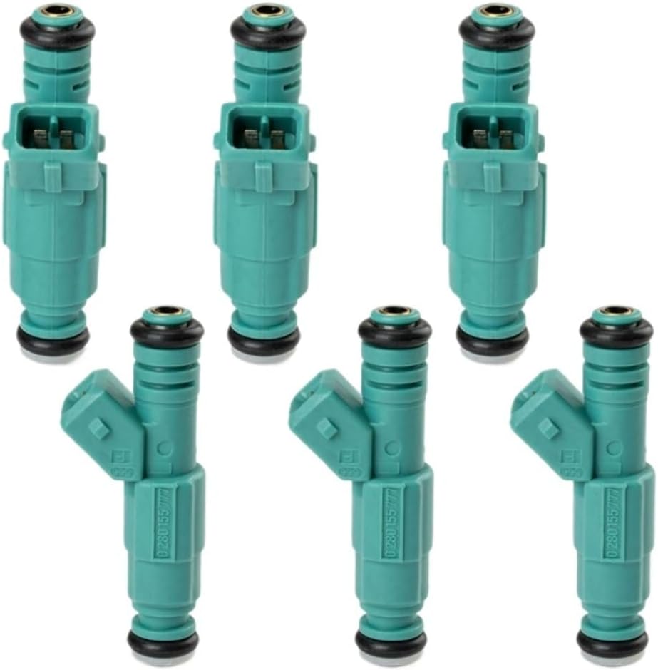 6Pcs Fuel Injector 0280155777 75QVE8 Fit For Holden Commodore VN Group A VG Ute VP VS VT VU VX VY 3.8L V6 & 5.0L V8