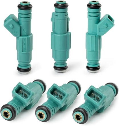 6Pcs Fuel Injector 0280155777 75QVE8 Fit For Holden Commodore VN Group A VG Ute VP VS VT VU VX VY 3.8L V6 & 5.0L V8