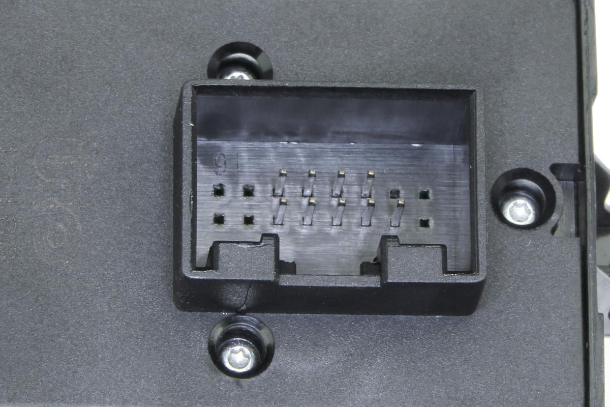 Car Power Window Switch Panel for Master Console Control for VW MK4 Lock 1J4959857B 1J4959857D(1J4959857D)