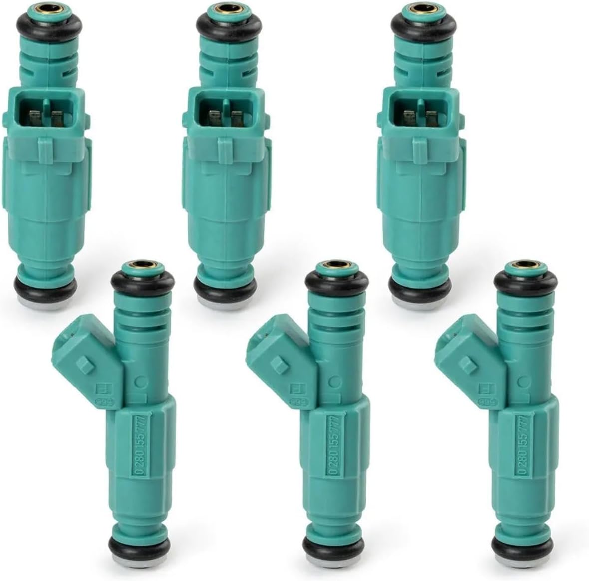 6Pcs Fuel Injector 0280155777 75QVE8 Fit For Holden Commodore VN Group A VG Ute VP VS VT VU VX VY 3.8L V6 & 5.0L V8