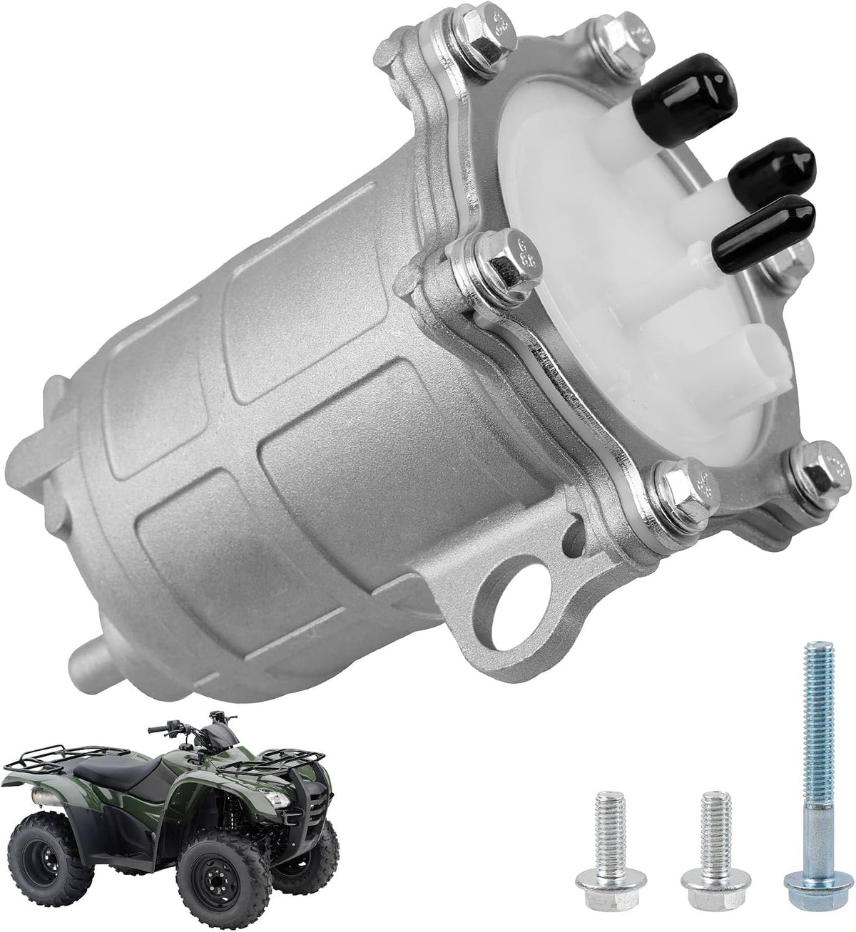 Fuel Pump Compatible with Honda ATV Models (2007-2014 Rancher 420 TRX420, 2012-2013 Foreman 500 TRX500, 2008-2009 TRX700XX)  16700-HP5-602