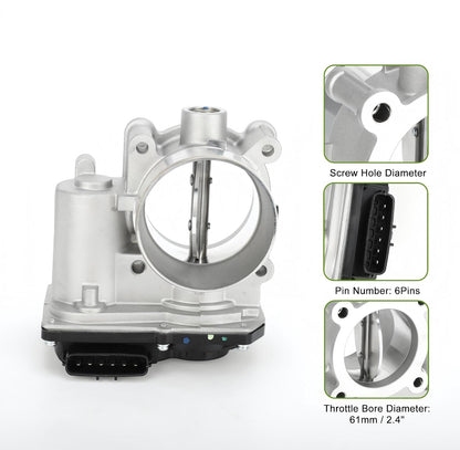 Throttle Body Actuator No.1450A209 for Mitsubishi PAJERO SPORT 2.4L 2015-2024 Aluminum Alloy